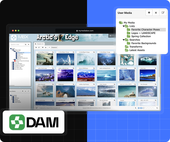 Digital Asset Management Software screenshots