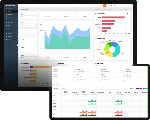 Sports Licensing Software screenshots