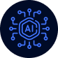 Powered by AI icon
